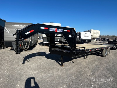 2026 Double A Gooseneck Equipment Trailer