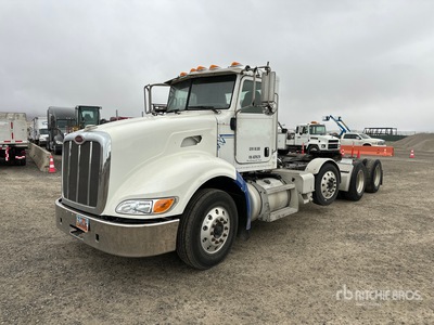 2010 Peterbilt 386 6x4 8x4 Tri/A Day Cab Truck Tractor