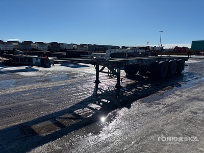 2012 Innovative 40 ft Tri/A Extendable Containerchassis