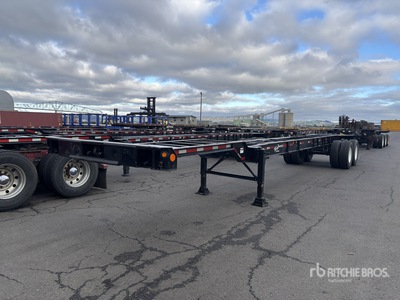 1986 Hyundai CGE48001 T/A Container Trailer