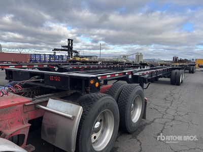 1985 Theurer XCC-40-45-48-A-S-2 T/A Container Trailer