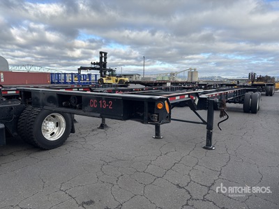 1985 Theurer XCC-40-45-48-A-S-2 T/A Container Trailer