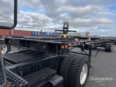 1986 Hyundai CGE48001 T/A Container Trailer