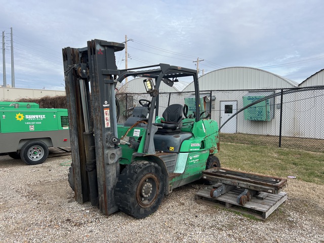2017 Mitsubishi FG50CN 9650 lb Pneumatic Tire Forklift