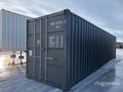 2025 40 ft High Cube Storage Container