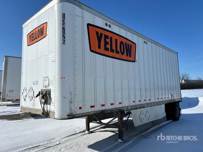 2017 Wabash DVDBHPC 28 ft x 102 in S/A Geschlossene Anhänger