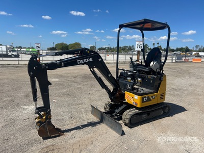 2024 John Deere 17P-Tier Mini Excavator