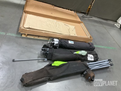 (3) Pop-Up Tents & (1) AM General 12340757 Troop Area Soft Top Kit