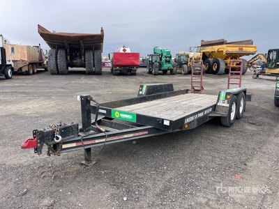 2005 Towmaster T-12P 16 ft T/A Remorque pour équipement