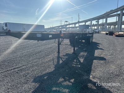 1991 Pratt 20/40 EZ 40 ft Tri/A Extendable Container Trailer