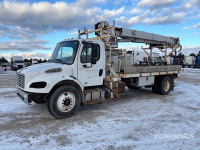 2016 Altec DM47B TB on 2017 Freightliner M2 106 4x2 Digger Derrick Truck