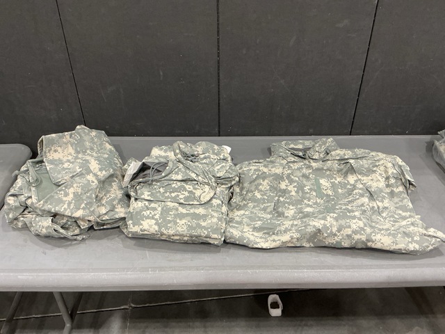 (28) Wet Weather Jackets, (6) Cold Weather Parkas & Assorted Items