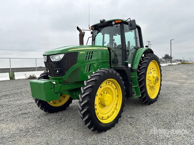 2016 John Deere 6155M 4WD Tractor