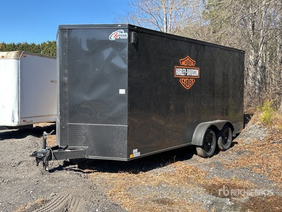 2024 Giddy Up T/A Enclosed Trailer 16 ft T/A 7x16 TA-3500 Rimorchio chiuso