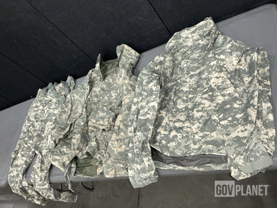 (9) Pairs of Cold Weather Trousers, (3) Cold Weather Parkas & Assorted Items