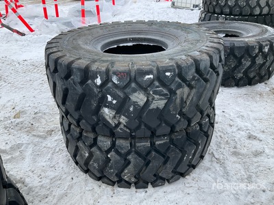 Quantity of (2) Triangle 23.5R25 Pneus (Unused)