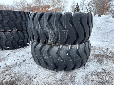 Quantity of (2) Yokohoma Y-67 29.5x25 Pneus