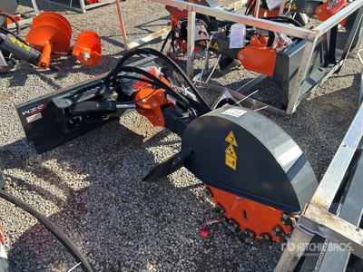 2025 Wig XNQC0108 Skid Steer Stump Grinder (Unused)