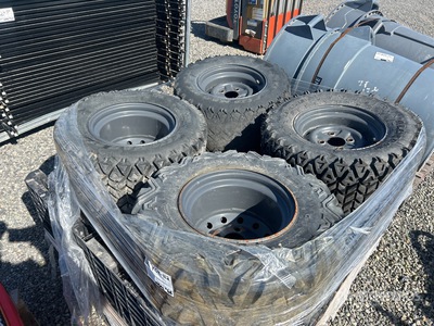 Quantity of (4) 25x10.00-12 NHS Tires