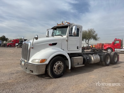 2012 Peterbilt 386 6x4 T/A Day Cab Truck Tractor