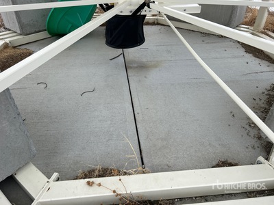 Concrete Pad Pad for Wet Bin Contenedor de grano