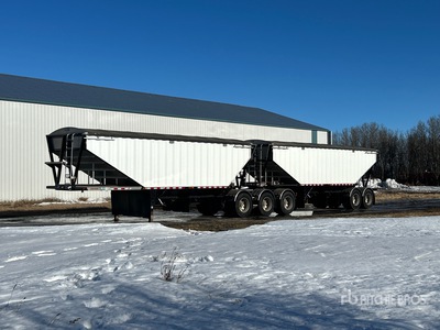 2013 Doepker 28 ft Tri/A Super B-Train Lead 穀物用トレーラー