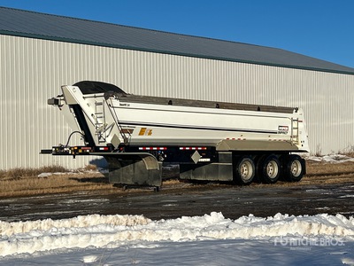 2012 Doepker 34 ft Tri/A End Dump Trailer