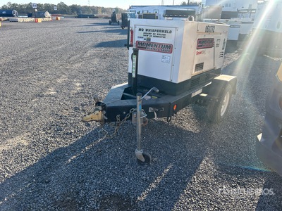 Multiquip DLW400ESA4 を見 Welder - Fueled