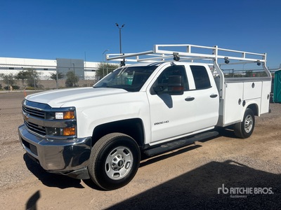 2018 Chevrolet Silverado 2500HD 4x2 Extended Cab Autocarro di servizio