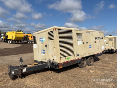 2014 Doosan HP1600WCU-T4I-IQ 1600 cfm Mobile Luftkompressor
