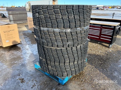 Quantity of (4) Beaver 17.5R25 Radial Tires (Unused)