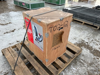 33 Ft Hose Reel with 12V Diesel Transfer Portable Fuel Pump (Unused)