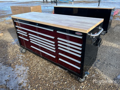 6 ft 17 Drawer Banco de trabajo (Unused)