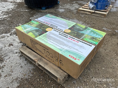 Quantity of (2) GH2206 Walk-In Tunnel Invernadero (Unused)