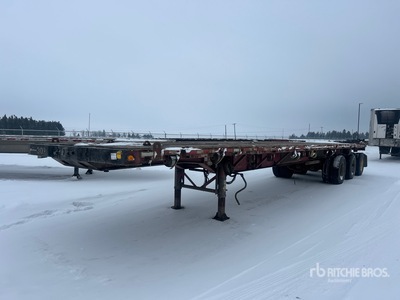 2001 Manac 48 ft Tri/A Flatbed Trailer