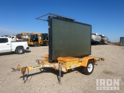 2009 Solar Tech Silent Messenger Solar Tablero de publicaciones