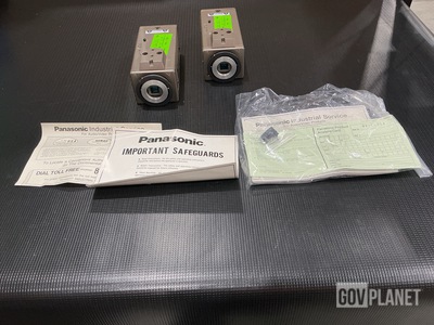 (5) Panasonic WV-CL304 CCTV Cameras