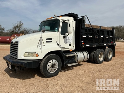 2008 Mack CXU613 6x4 T/A Dump Truck
