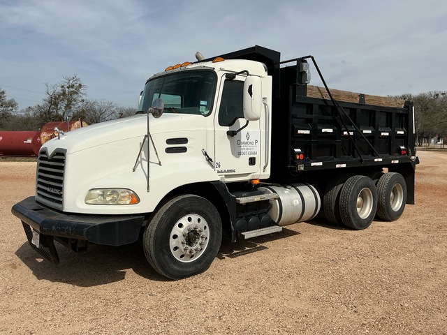 2008 Mack CXU613 6x4 T/A Dump Truck