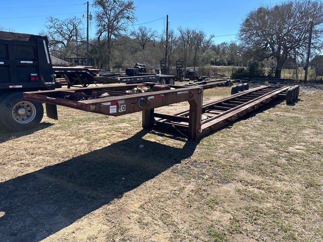 1983 Shop Built 40 ft Tri/A Oilfield Trailer