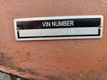 Serial Number / VIN