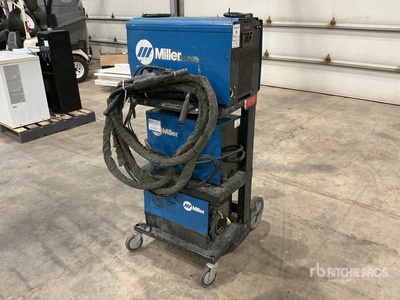 Quantity of (5) Miller AlumaPower Mobile Liquid Cooled Electric Welder