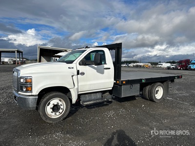 2023 International CV515 4x2 شاحنة مسطحة