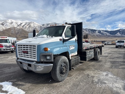 2005 GMC C7500 4x2 Platte vrachtwagen