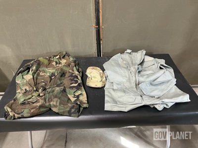 (5) Pairs of Utility Coveralls, (284) Patrol Caps & Assorted Items