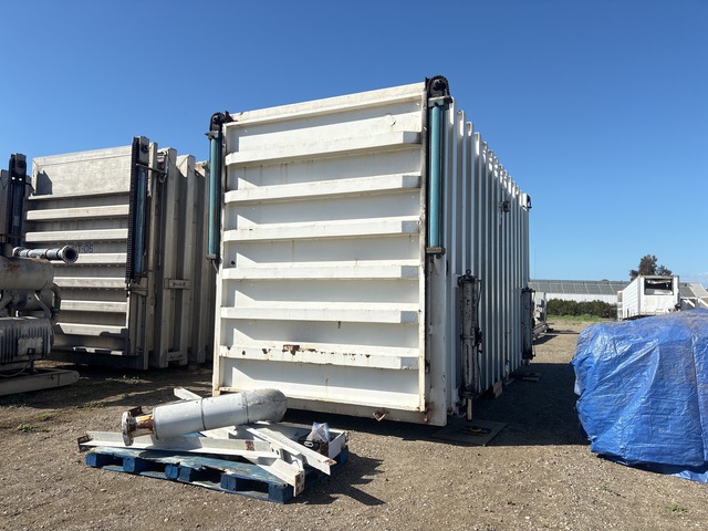 Skid-Mounted Electric 12 Pallet Vacuum Cooling Tube System