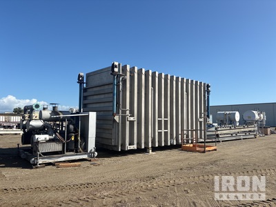 GCE 340 Skid-Mounted Electric 12 Pallet Vacuum Cooling Tube System