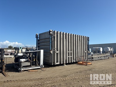 2015 GCE 340 Skid-Mounted Electric 12 Pallet Vacuum Cooling Tube System