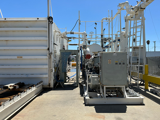 Summit Mechanical Skid-Mounted Electric 12 Pallet Vacuum Cooling Tube System