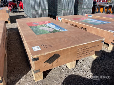 2025 CP1220 12 ft x 20 ft Carport (Unused)